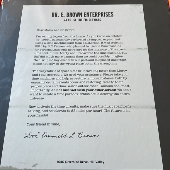 Back to The Future Strategy Game for Ages 10 Years Up - Dice Through Time - Picture 4 of 5